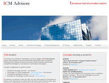 Tablet Screenshot of icmadvisors.eu